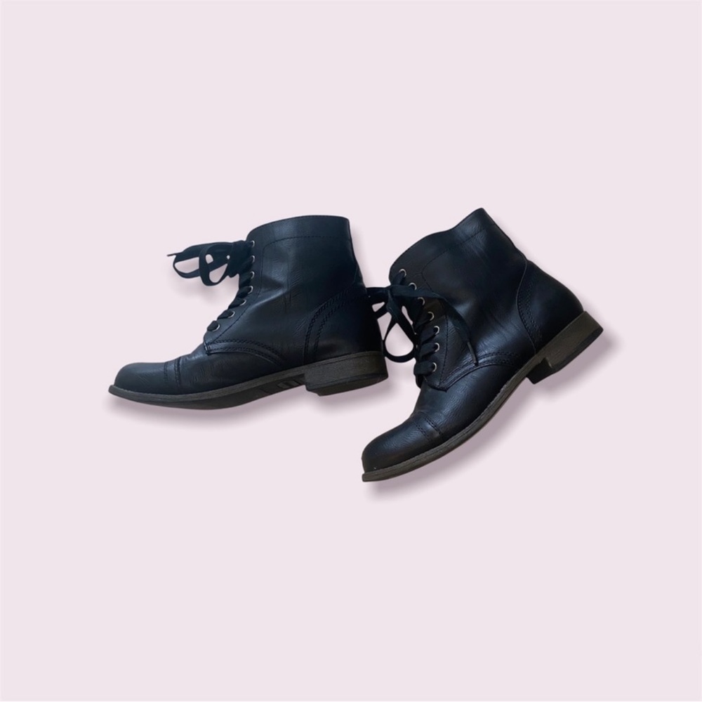 Rampage Black Heeled Boot
